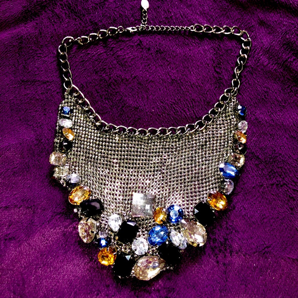 Multi Color Gem necklace
